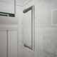 preview thumbnail 16 of 44, DreamLine Unidoor 35-36 in. W x 72 in. H Frameless Hinged Shower Door with Shelves - 35" - 36" W
