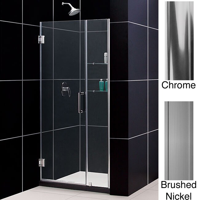 Shop Dreamline Unidoor 41 42 Inch Frameless Shower Door Free
