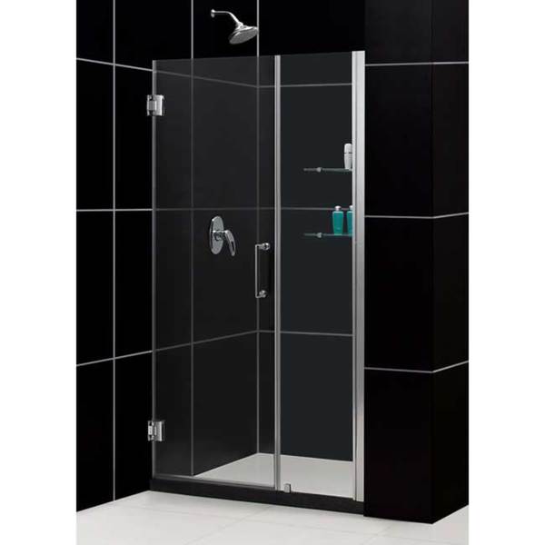 DreamLine Unidoor 43 44 inch Frameless Shower Door DreamLine Shower Doors