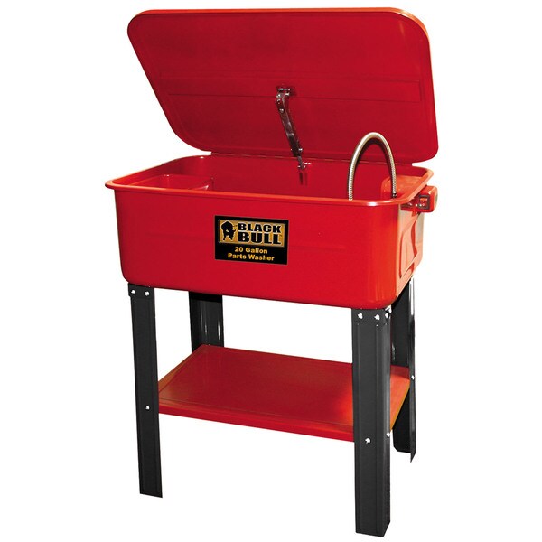 Black Bull 20 Gallon Portable Parts Washer Buffalo Tools Shop Equipment