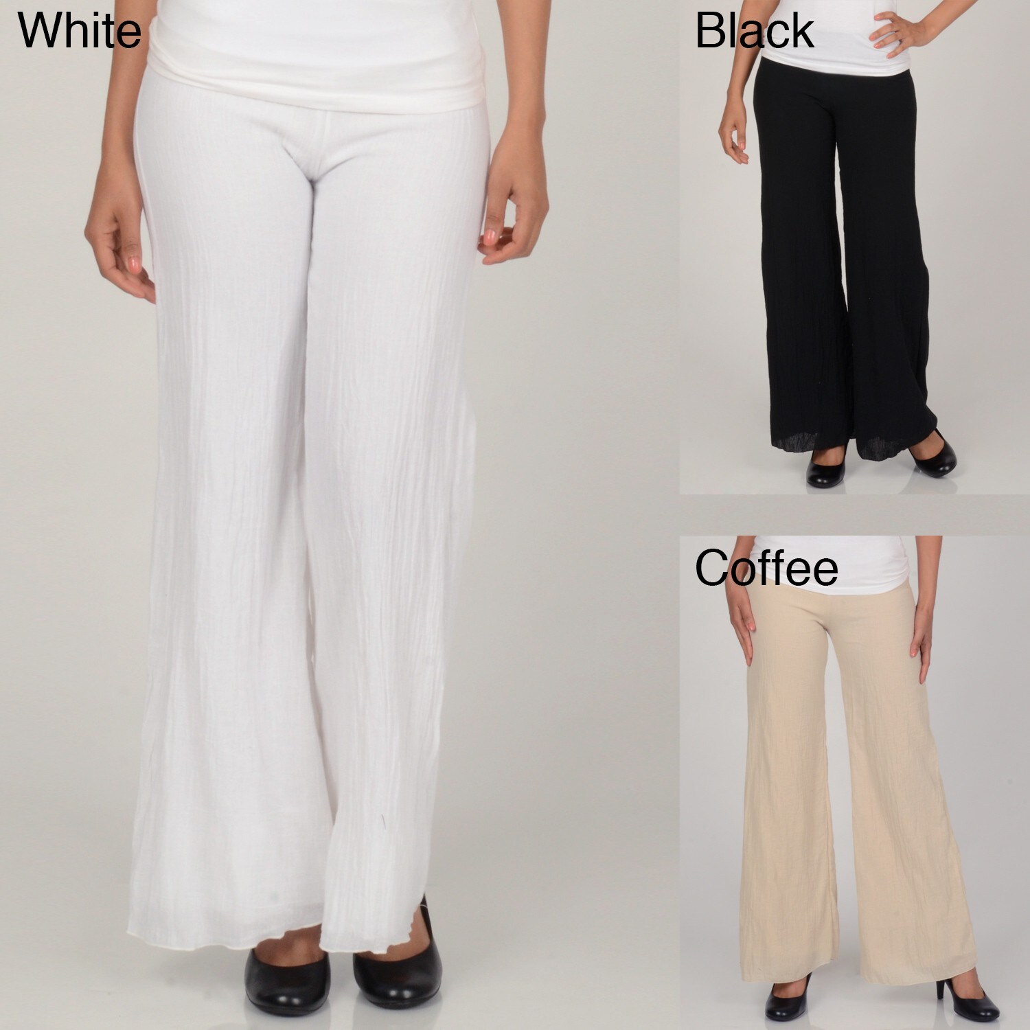 lined white pants