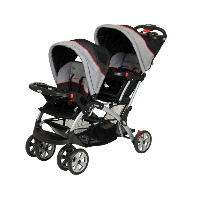 Baby Trend Sit N Stand Plus Double Stroller in Millennium - Free ...