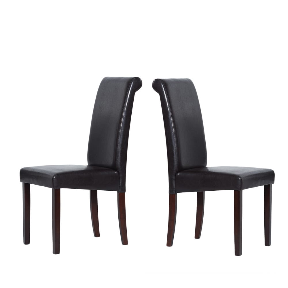 Warehouse Of Tiffany Brown Dining Chairs (set Of 4)