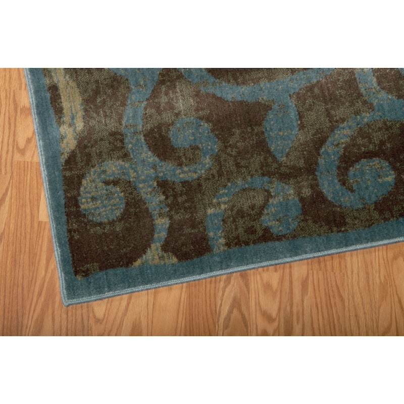 Nourison Expressions Modern Abstract Trellis Area Rug