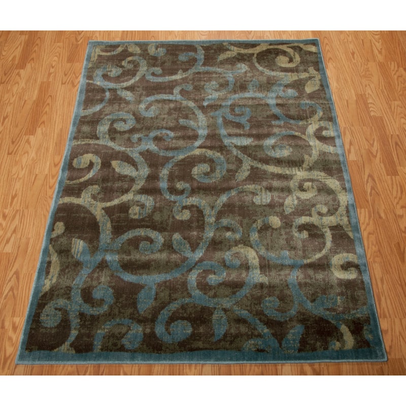 Nourison Expressions Modern Abstract Trellis Area Rug