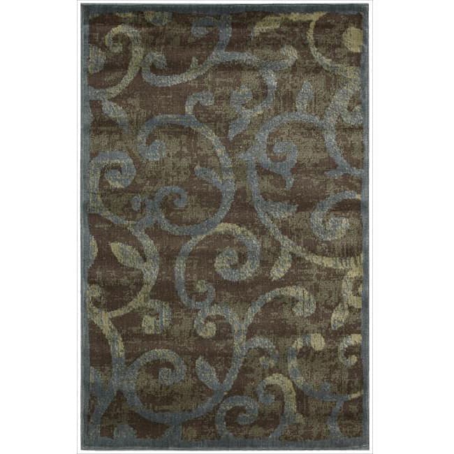 Nourison Expressions Modern Abstract Trellis Area Rug