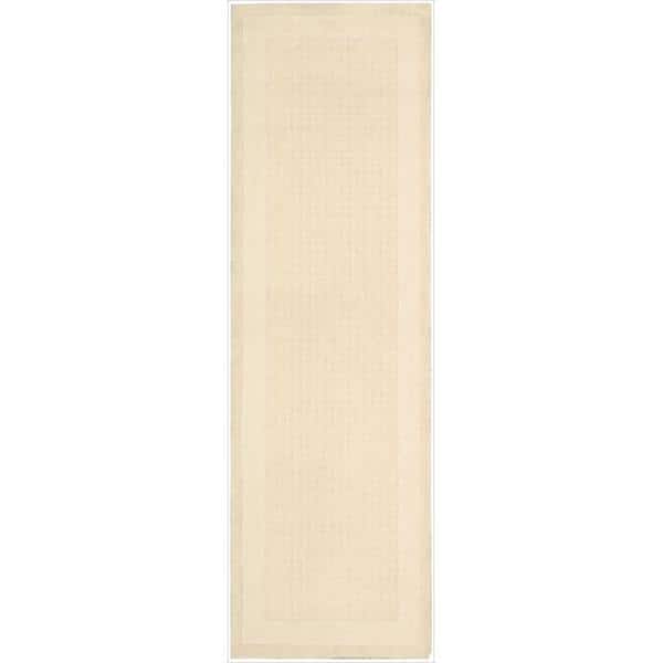 Nourison Westport Solid Border Hand-tufted Wool Area Rug