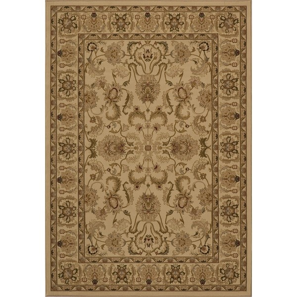 Westminster Traditional Gold Rug (11'3 x 15') Oversized Rugs