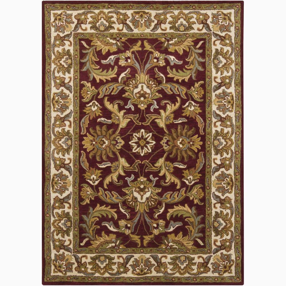 Artist's Loom Hand-tufted Traditional Oriental Wool Rug (5'x7') - 5' x 7'