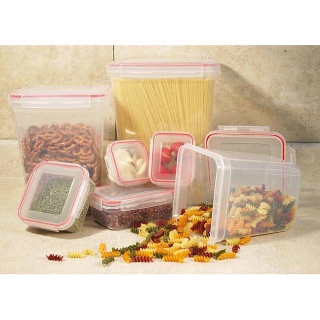 Lock and Seal 14-piece Storage Container Set