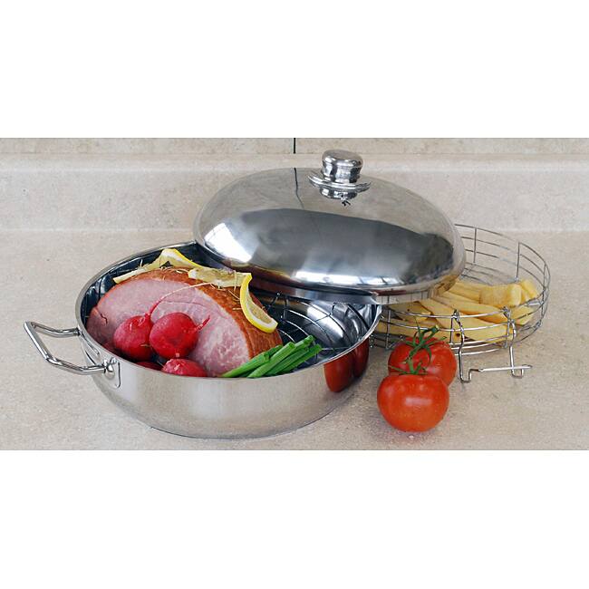 Stainless Steel 4.5-quart Versatile Cooking Pan