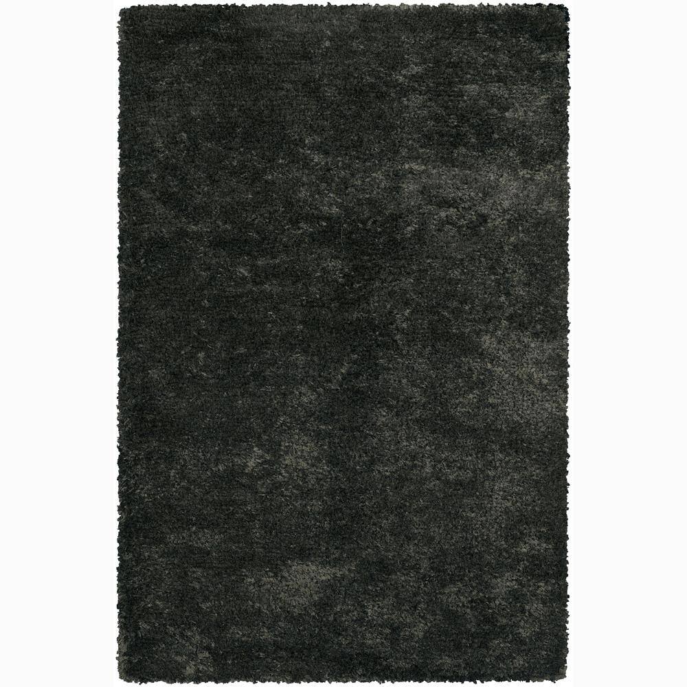 Hand-woven Mandara Art Silk Shag Rug (2'6x6')