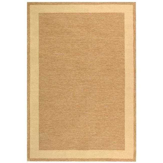 Hand hooked Gabeh Natural Polypropylene Rug (4 X 6)