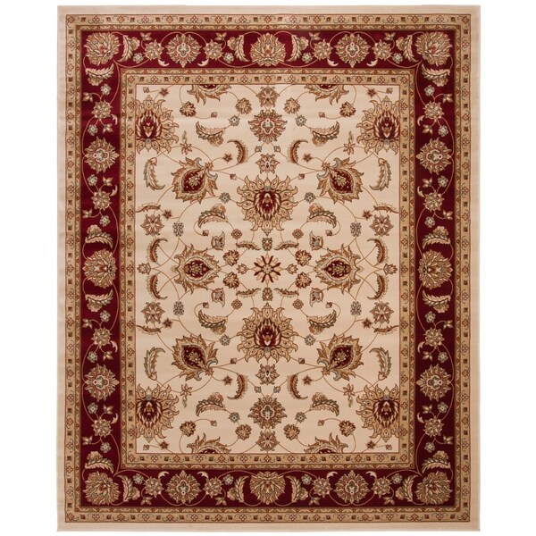 Safavieh Majesty Extra Fine Cream/ Red Rug - 7'9" x 9'9"