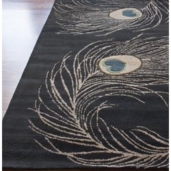 nuLOOM Handmade Peacock Wool Rug (7'6 x 9'6) Nuloom 7x9   10x14 Rugs