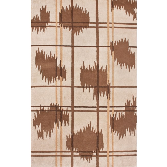 Nuloom Hand-knotted Napalese New Zealand Wool Rug (7'6 x 9'6) - 7'6" x 9'6"