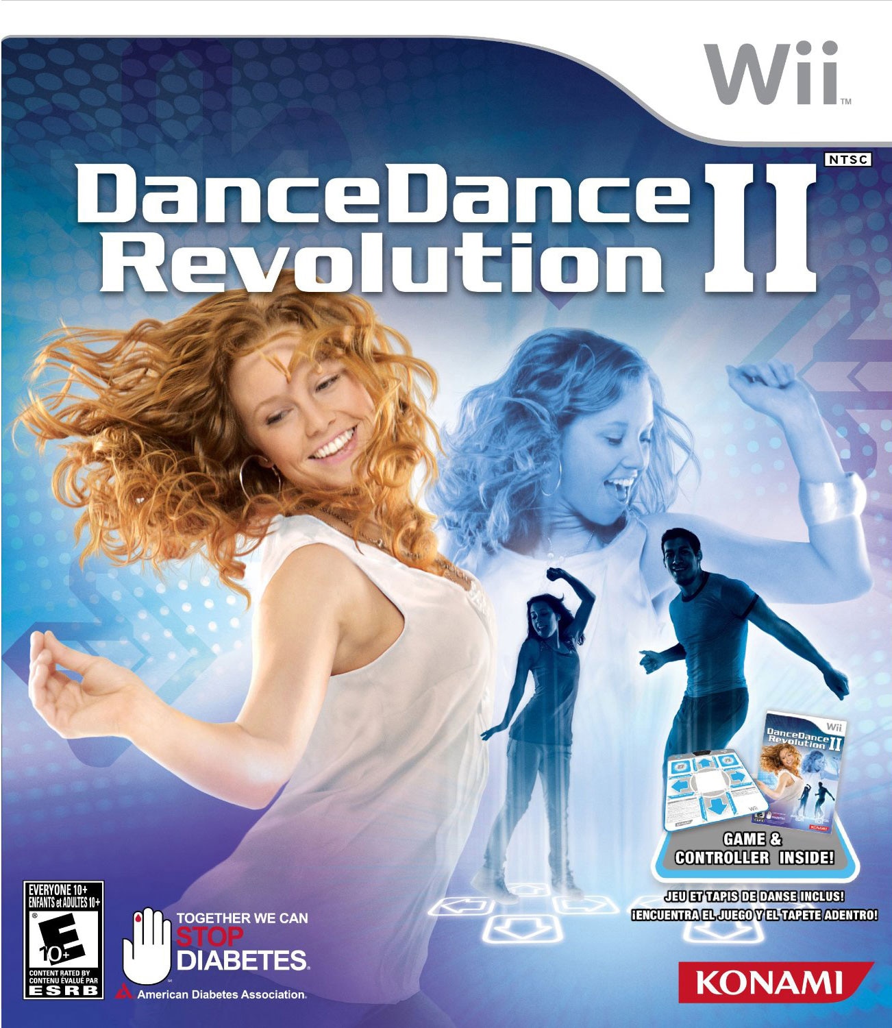 Wii - Dance Dance Revolution 2 Bundle