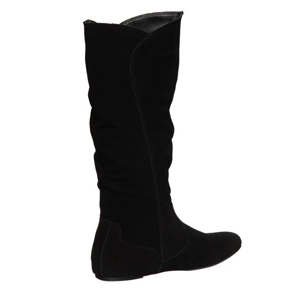 black womens slouch boots