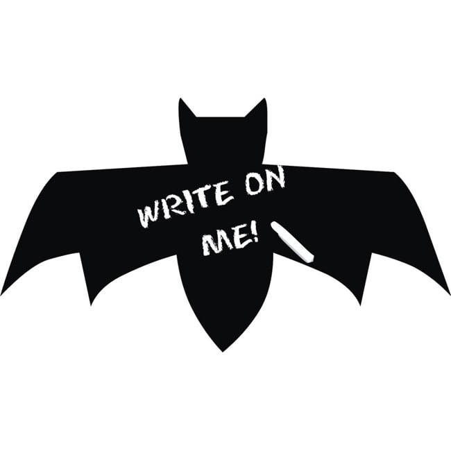 Vinyl Attraction Bat Chalkboard Vinyl Decal