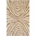 Hand-tufted Contemporary Beige Baltimore New Zealand Wool Abstract Area Rug - 8' x 11'