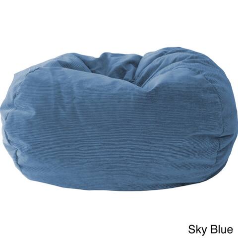 Gold Medal Kid's Corduroy Suede Bean Bag