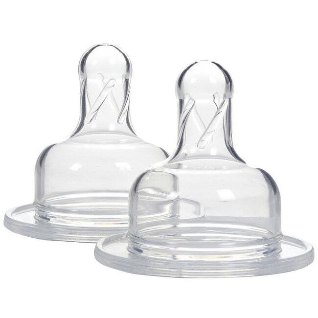 Dr. Brown's Natural Flow Level-4 Wide Neck Nipples (Pack of 2)