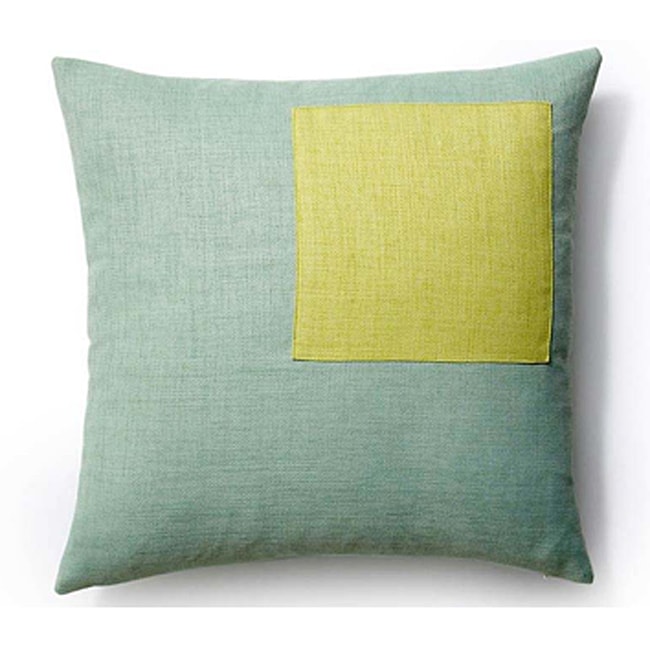 Shop Handmade Rebel Square Mint/ Celery Outdoor Pillow (20x20 inch