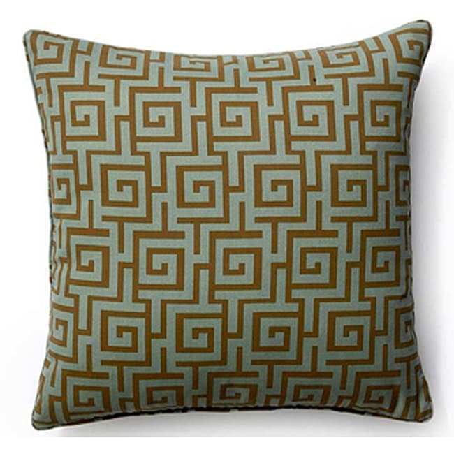 Grey 20x20-inch Puzzle Outdoor Decorative Pillow