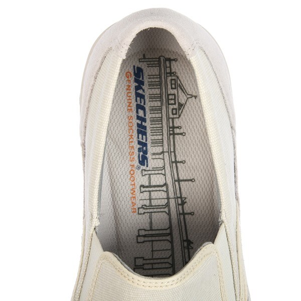 skechers canvas slip ons
