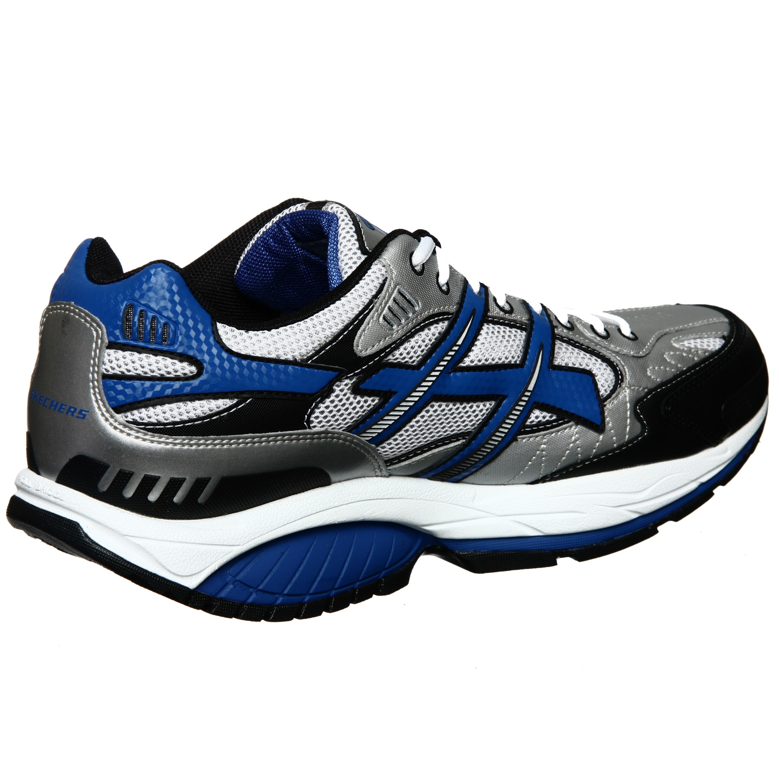 skechers tone ups mens blue