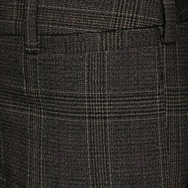 purple plaid pants womens