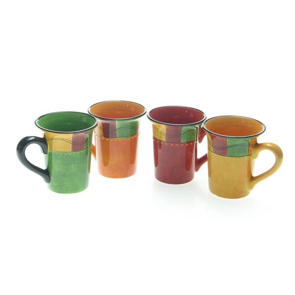 Certified International Caliente 16 ounce Mugs (Set of 4) Certified International Mugs