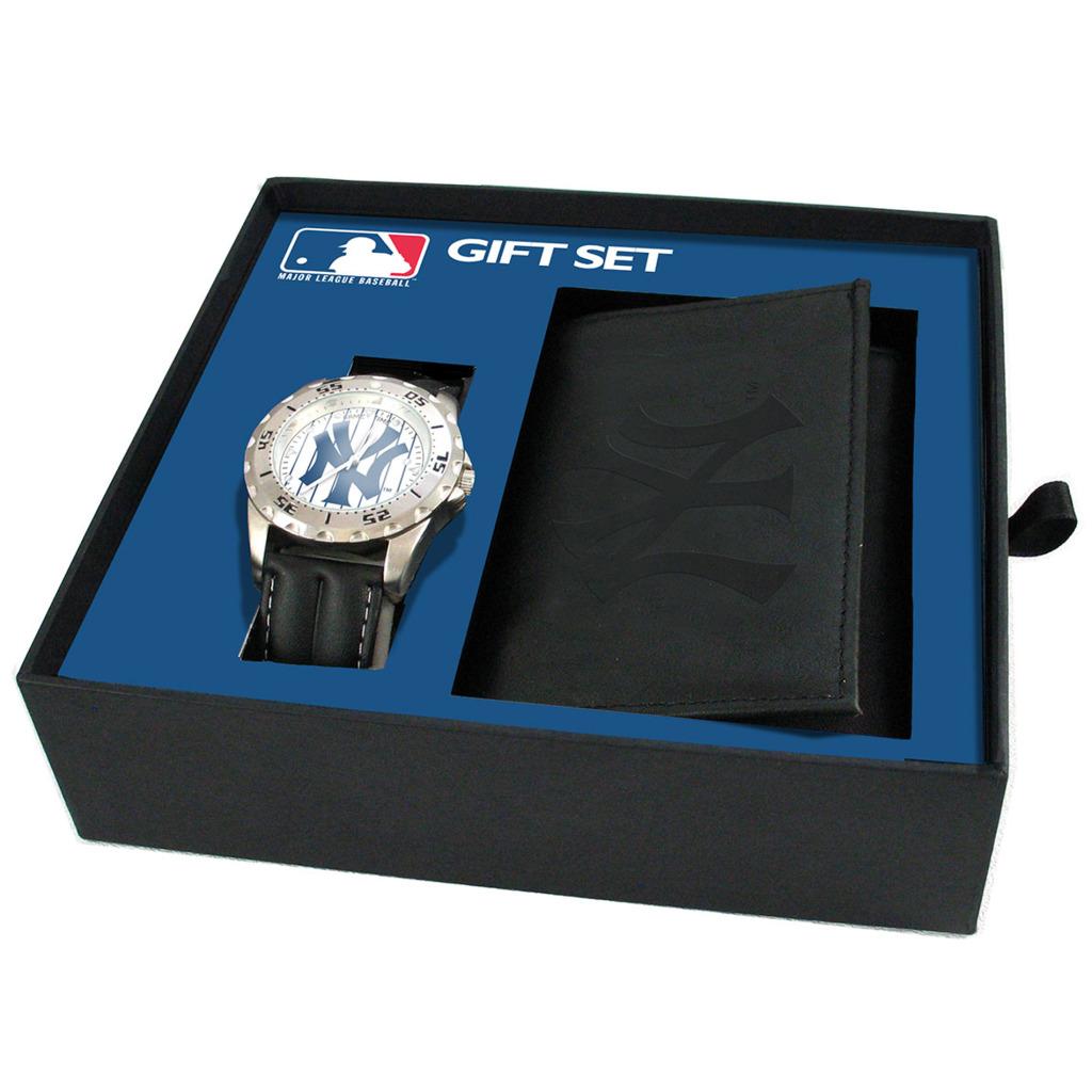 New York Yankees Watch and Wallet Gift Set