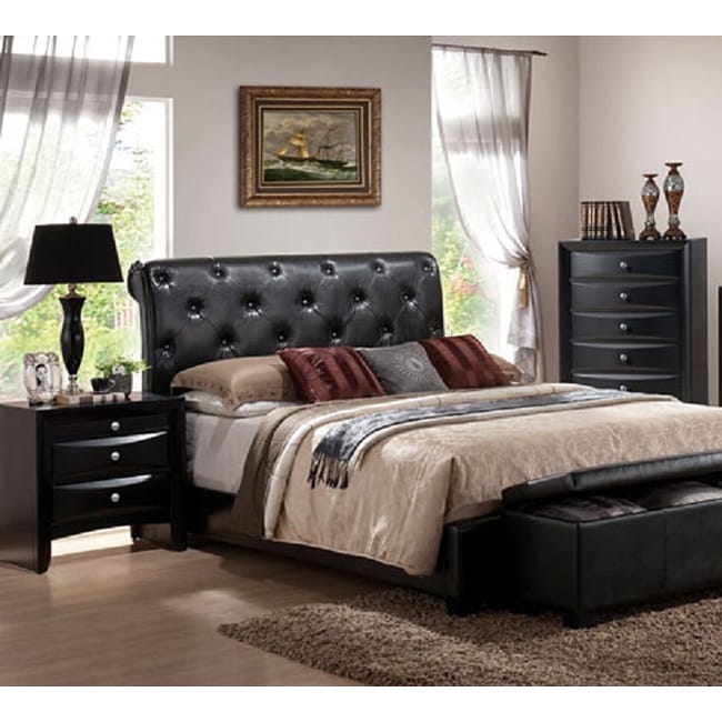 California King Bedroom Furniture Sets / Casual Rustic Gray 4 Piece