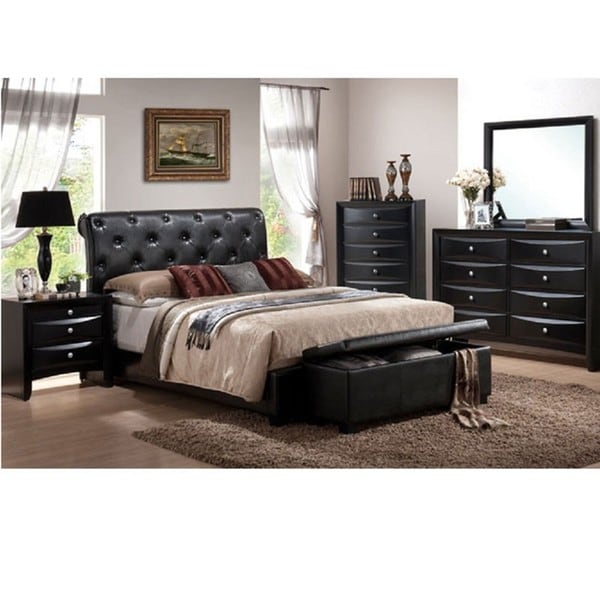 Shop Vegas 5  piece California King size Bedroom  Set  Free 