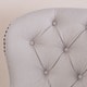 preview thumbnail 6 of 7, Tafton Tufted Natural Fabric Club Chair by Christopher Knight Home