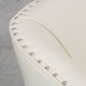 preview thumbnail 3 of 5, Austin Ivory Bonded Leather Club Chair by Christopher Knight Home