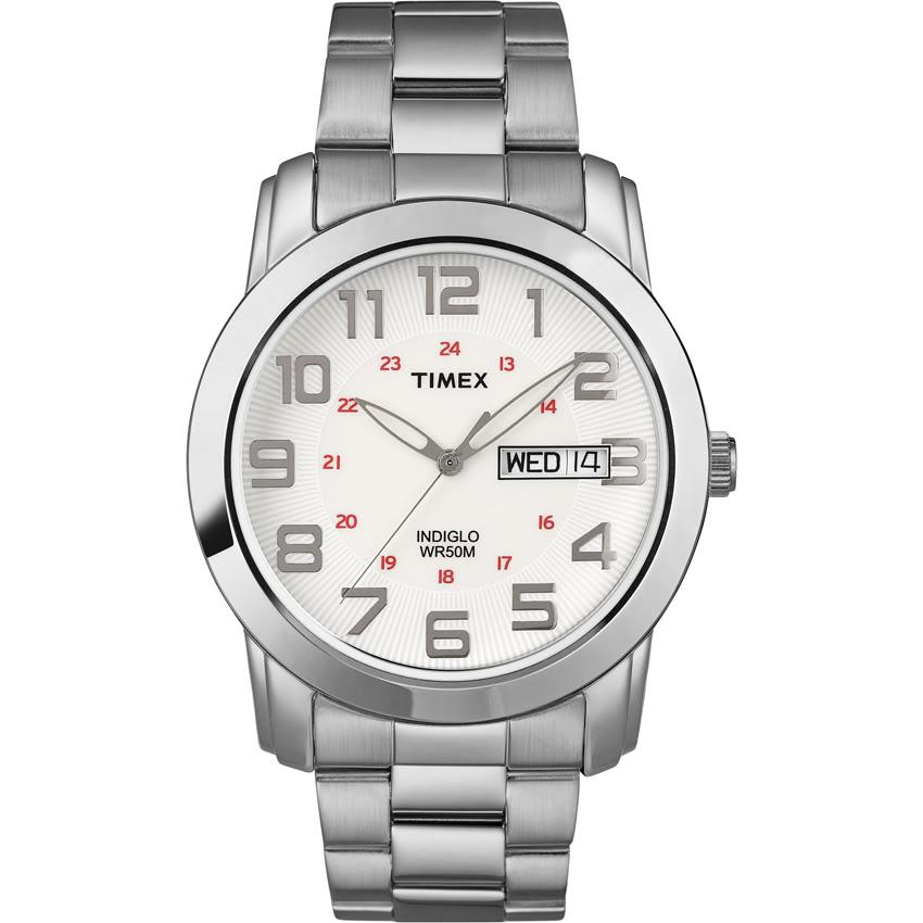 Timex Mens T78587 Classic Digital Dress Stainless Steel Expansion