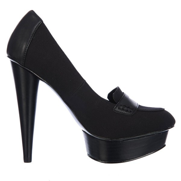 steve madden loafer pumps