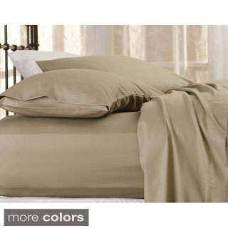 Shop Sealy Cotton Sateen 300 Thread Count Sheet Set - Free Shipping