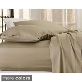 Shop Sealy Cotton Sateen 300 Thread Count Sheet Set - Free Shipping