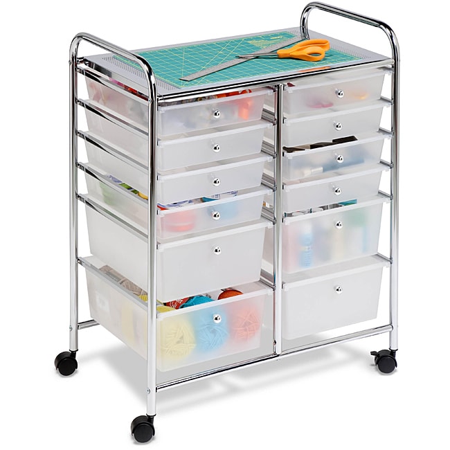 Honey Can Do 12 drawer Rolling Cart   Shopping   The Best