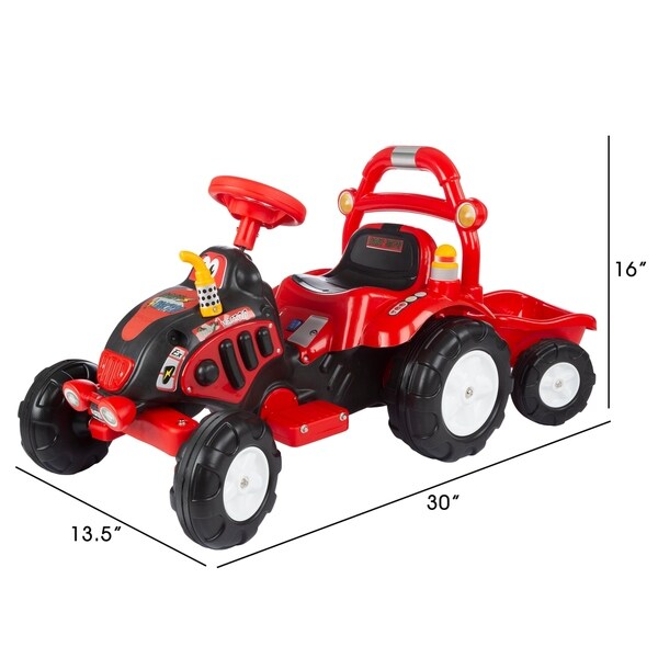 battery powered toy tractor