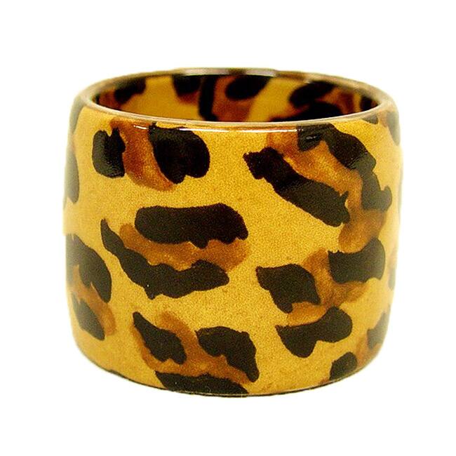 Leona Porcelain Napkin Rings (Set of 4)