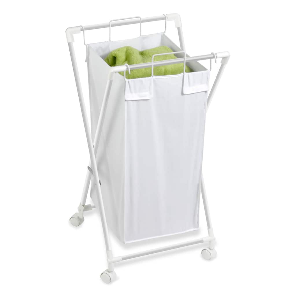 Honey Can Do HMP-01385 Single Folding Hamper with Removable Bag