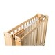 preview thumbnail 3 of 2, Foundations HideAway Folding Fixed-Side Full-Size Crib-Natural