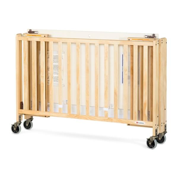 Shop Foundations Hideaway Folding Fixed Side Full Size Crib