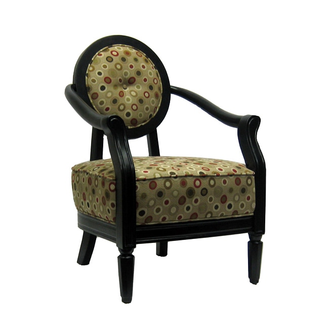 Polka Poka Dot Accent Chair - Free Shipping Today - Overstock.com