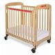 preview thumbnail 1 of 1, First Responder Natural Clearview Crib with Evacuation Frame