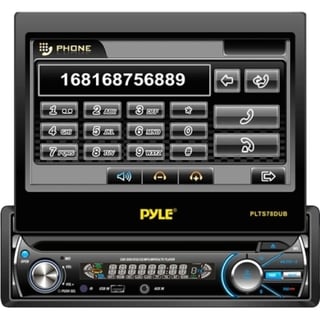 Pyle PLTS78DUB Car DVD Player - 7" LCD - Single DIN